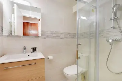 Salle de bains dans l'établissement Cozy Studio in the heart of the Marais