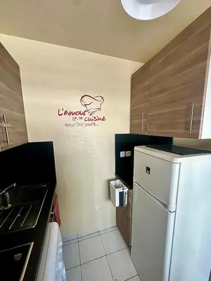 Cuisine ou kitchenette dans l'établissement Charming Studio with terrasse - 1BP2P - Eiffel Tour
