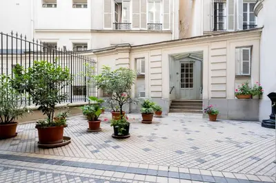 Jardin de l'établissement Appartement Laugier - Welkeys