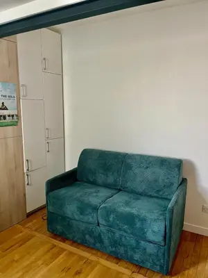 Coin salon dans l'établissement Stylish and Cozy Renovated Apartment Paris 10