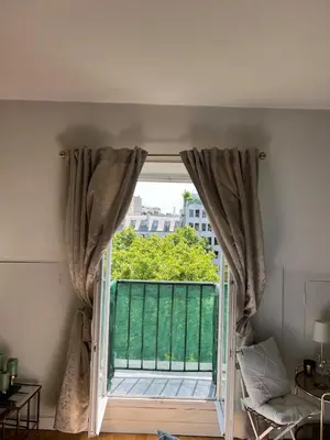 Balcon ou terrasse dans l'établissement Charming Parisian apartment