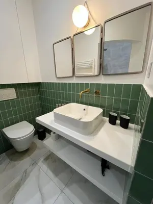 Salle de bains dans l'établissement Comfy Studio, Paris South