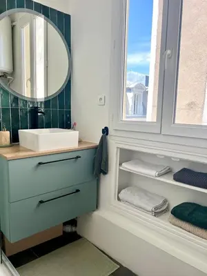 Plan de l'établissement Cosy Parisian flat in the 9th