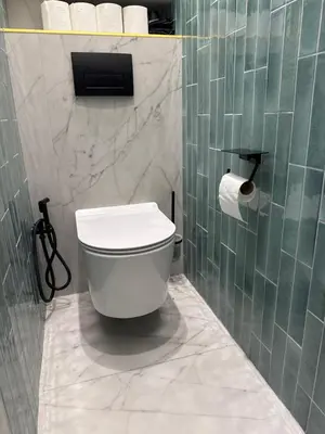 Salle de bains dans l'établissement Guest House at Luxembourg by R