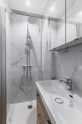 Salle de bains dans l'établissement Appartement 40m2 Parc des Expositions - 6P