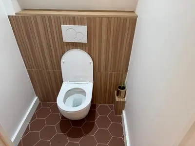 Salle de bains dans l'établissement Élégant appartement Paris 17