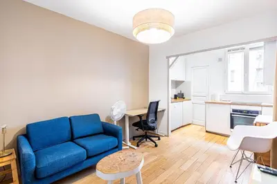 Cuisine ou kitchenette dans l'établissement GuestReady - Elegant stay near Sacré-Cœur