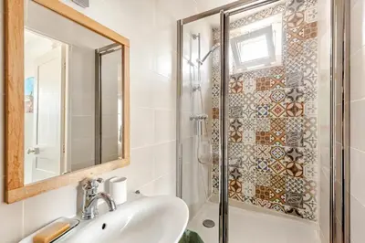 Salle de bains dans l'établissement Appartement confortable à Paris de 50 m²