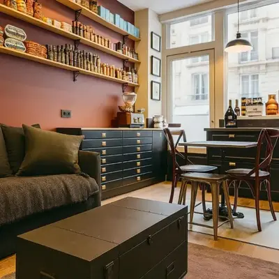 Vintage Shop Style Flat