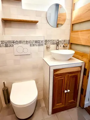 Salle de bains dans l'établissement Le Penthouse Chevalier - C