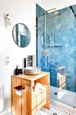 Salle de bains dans l'établissement Le Marais & Canal Saint-Martin - 1BR - Paris Vacation Rentals