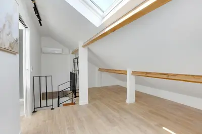 Plan de l'établissement Large air-conditioned 2BR duplex - Close to Paris