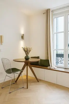 Coin salon dans l'établissement Nice Studio Place Gambetta