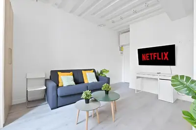 Plan de l'établissement Pantheon Luxurious Studio Apartment-2P-Free Netflix