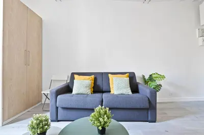 Plan de l'établissement Pantheon Luxurious Studio Apartment-2P-Free Netflix