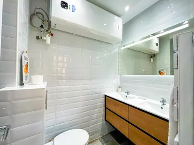 Salle de bains dans l'établissement Urban Flat 198 - Maison de ville Basfroi