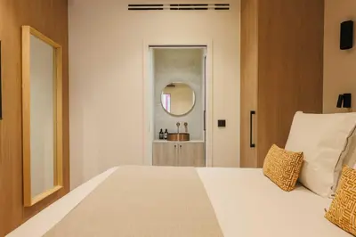 Un ou plusieurs lits dans un hébergement de l'établissement Elegant apartment - 1BR- 4P- Trocadéro