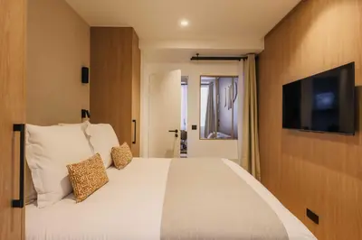 Un ou plusieurs lits dans un hébergement de l'établissement Elegant apartment - 1BR- 4P- Trocadéro