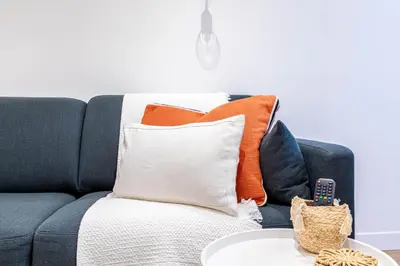 Coin salon dans l'établissement GuestReady - Charming stay in the lively 13th