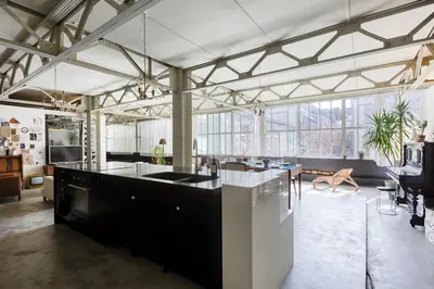 Plan de l'établissement Loft d'exception avec verrières proche Marais