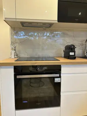 Cuisine ou kitchenette dans l'établissement New, modern and bright studio