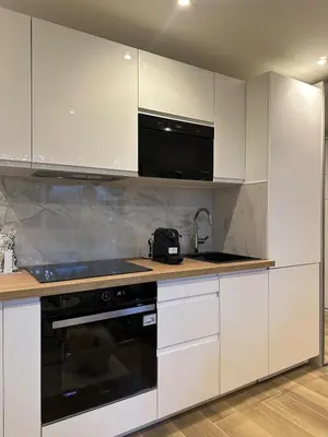 Cuisine ou kitchenette dans l'établissement New, modern and bright studio