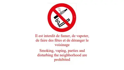 Certificat, récompense, panneau ou autre document affiché dans l'établissement Le Zen