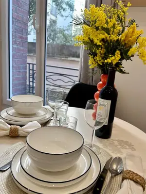 Plan de l'établissement Beautiful new and comfortable studio 10min from Montmartre