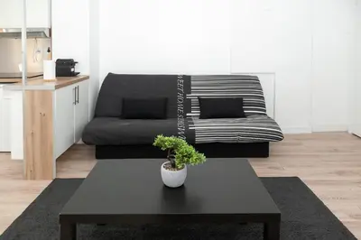 Coin salon dans l'établissement Cosy deux pièces