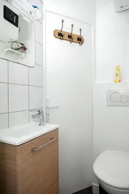 Salle de bains dans l'établissement Cosy deux pièces