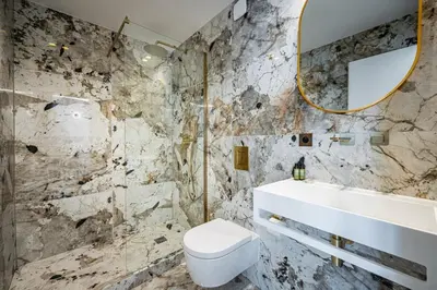 Salle de bains dans l'établissement 7#Newsuite#4 people#Saint Germain#Notre-Dame