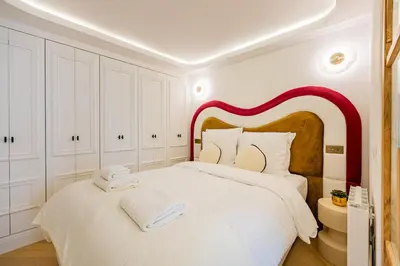 Un ou plusieurs lits dans un hébergement de l'établissement 8#New suite 4 people - Saint-Germain Notre-Dame