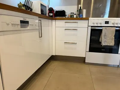 Cuisine ou kitchenette dans l'établissement Grand Appartement confort 4 personnes Montmartre