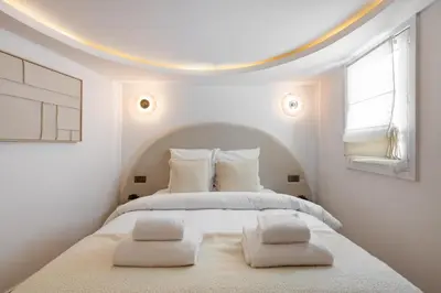 Un ou plusieurs lits dans un hébergement de l'établissement 5#New suite 6 people - Saint-Germain Notre-Dame