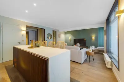 Un ou plusieurs lits dans un hébergement de l'établissement Ultra luxury and garden!