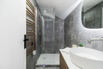 Salle de bains dans l'établissement PoeticStay - Montorgueil