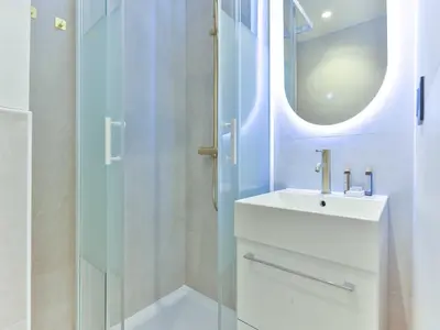 Salle de bains dans l'établissement Cozy apartment - 1BR 2P - Grenelle Eiffel Tour