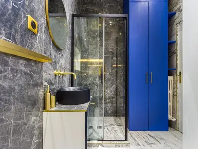 Salle de bains dans l'établissement Moderne apartment - 1BR 4P - Champs-Élysées