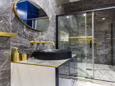 Salle de bains dans l'établissement Moderne apartment - 1BR 4P - Champs-Élysées