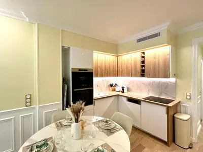 Cuisine ou kitchenette dans l'établissement Apartment 4* - 52 sqm - Nation - 4p