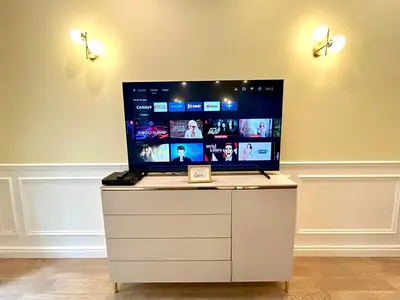 Télévision ou salle de divertissement dans l'établissement Apartment 4* - 52 sqm - Nation - 4p