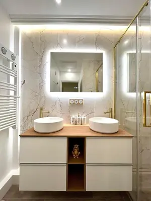 Salle de bains dans l'établissement Apartment 4* - 52 sqm - Nation - 4p