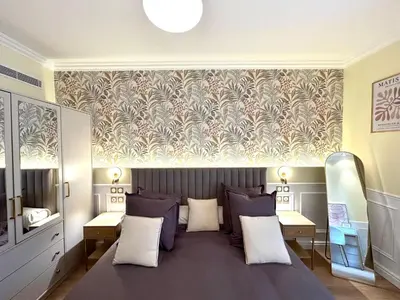 Coin salon dans l'établissement Apartment 4* - 52 sqm - Nation - 4p