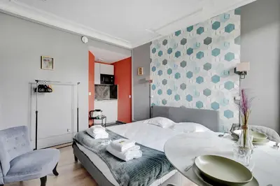 Plan de l'établissement Restful Studio - 2P - Canal Saint-Martin