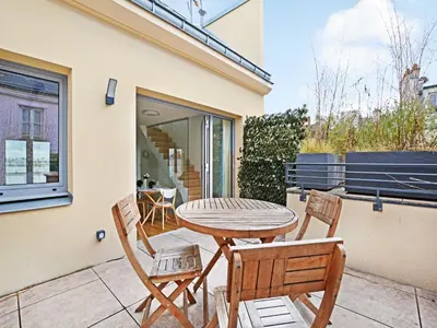 Balcon ou terrasse dans l'établissement Exceptional triplex with terrace - Montmartre