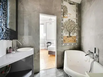 Salle de bains dans l'établissement Magnificent Appt - 2BD 4P - Georges V Champs-Élysées