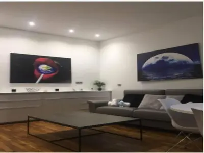 Coin salon dans l'établissement Cozy apartment - 1BR 4P - Trocadéro Eiffel Tower