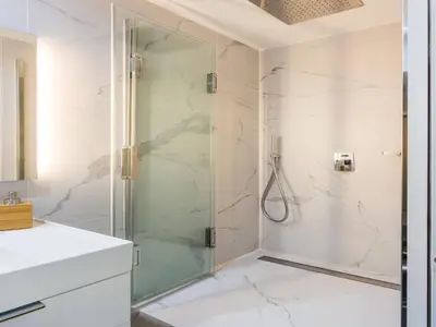 Salle de bains dans l'établissement Cozy apartment - 1BR 4P - Trocadéro Eiffel Tower