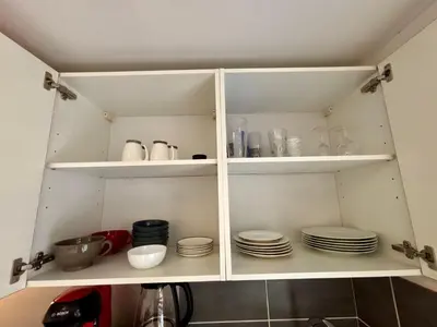 Cuisine ou kitchenette dans l'établissement Appartement Odéon Paris