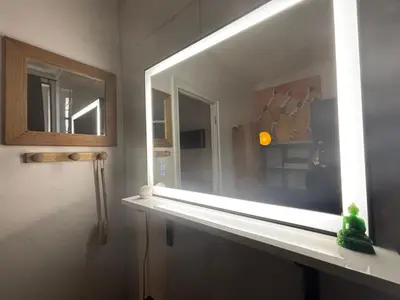 Salle de bains dans l'établissement Grand Studio Paris Bastille